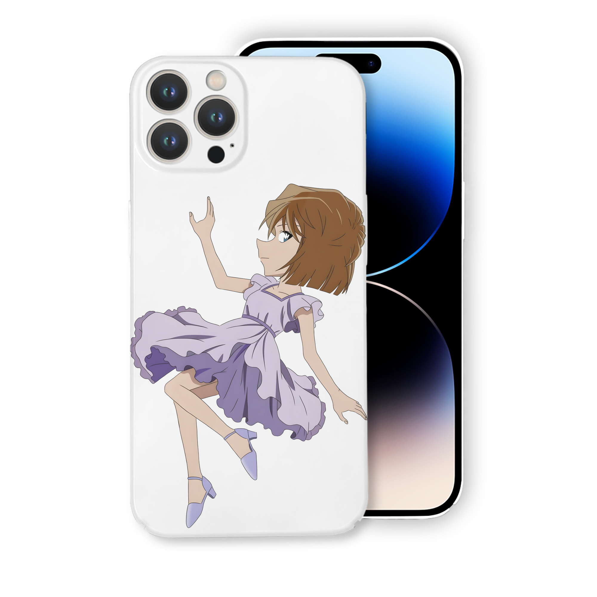 （画像用） 名探偵コナン 灰原 哀 はいばら あい Detective Conan Anita Hailey、Vi Graythorn Haibara Ai 【iPhone 14シリーズ対応】ハードケース